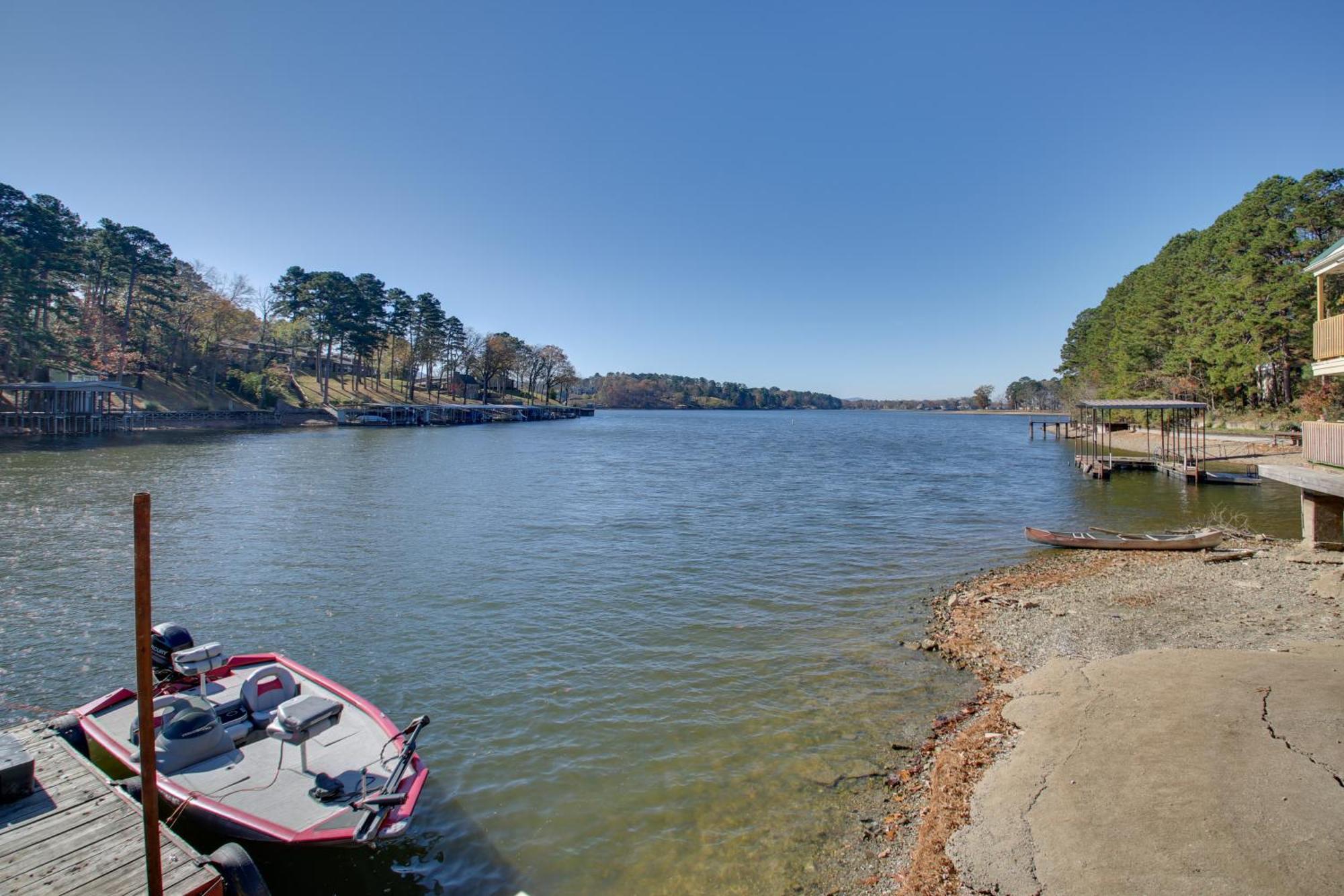 Hot Springs Condo With Lake Access And Boat Dock! المظهر الخارجي الصورة