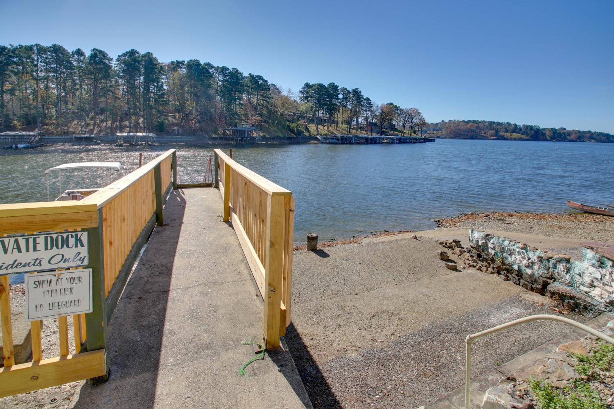 Hot Springs Condo With Lake Access And Boat Dock! المظهر الخارجي الصورة